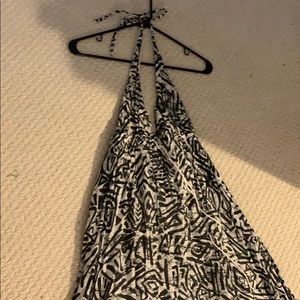 Maxi halter billabong dress